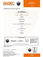 Basec sertifikatas 099/001/047 psl.1