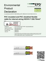 EPD H03V(2)V(2)-F 3G0.75mm2 Lietkabelis