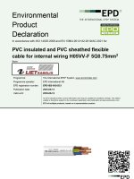 EPD H05VV-F 5G(0.75-1.5)mm2 Lietkabelis