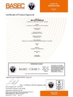 BASEC certificate of Product Approval 099/001/048