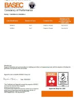 BASIC sertificate  No 2661-CPR-0561 NHXMH-O; NHXMH-J