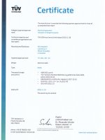 RXKB Certificate TUV ENG